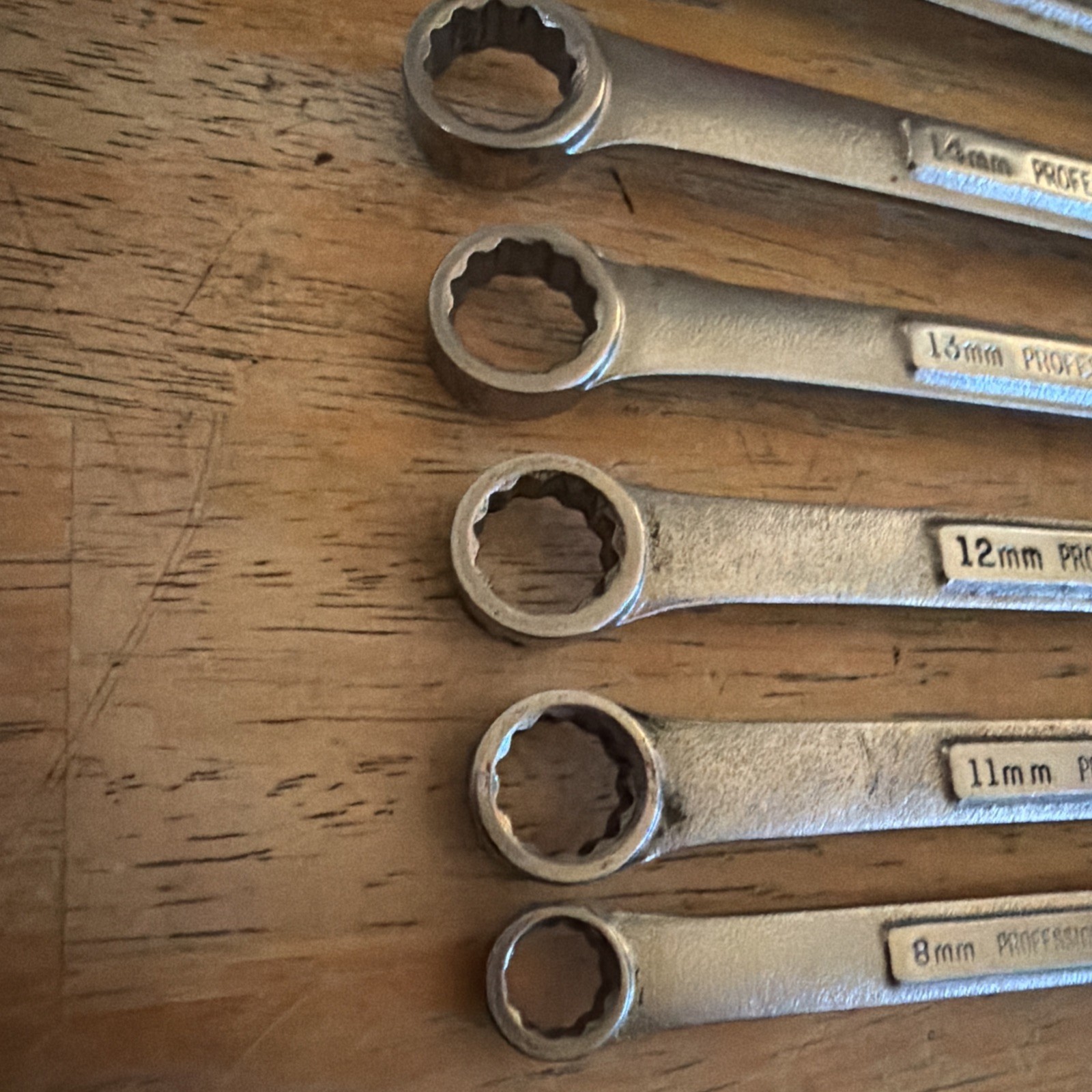 7 Craftsman Professional VA Speed Wrenches 8/11/12/13/14/15/16 MM USA Used Lot