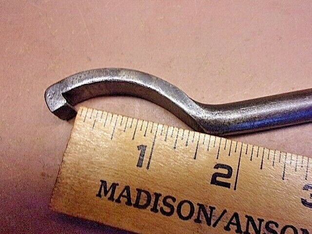 Unique Hand Made Pin-Type Spanner tool 3/8″ Pin 1 1/2″ Opening 6 1/2″ Long
