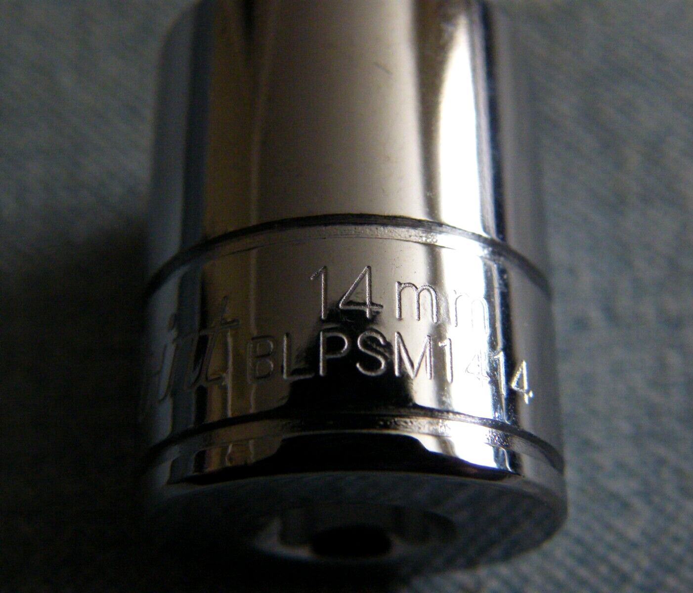 Blue Point 14mm 6 point 1/4″ drive socket BLPSM1414 shallow NEW unused