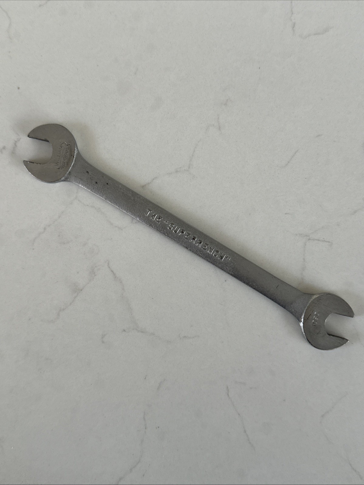 VTG WILLIAMS The SUPERRENCH 1090 OPEN END WRENCH 7/16″ X 1/2″ USA