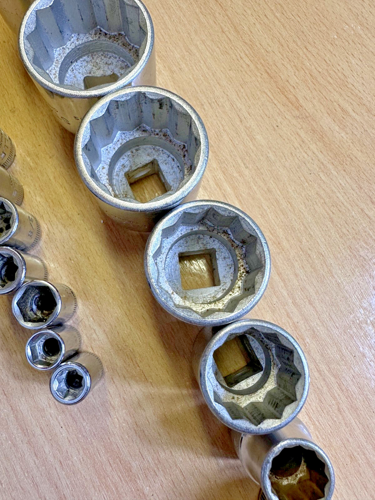 Stahlwille Imperial Sockets 7 x 1/2 inch drive 7 x 1/4 inch drive
