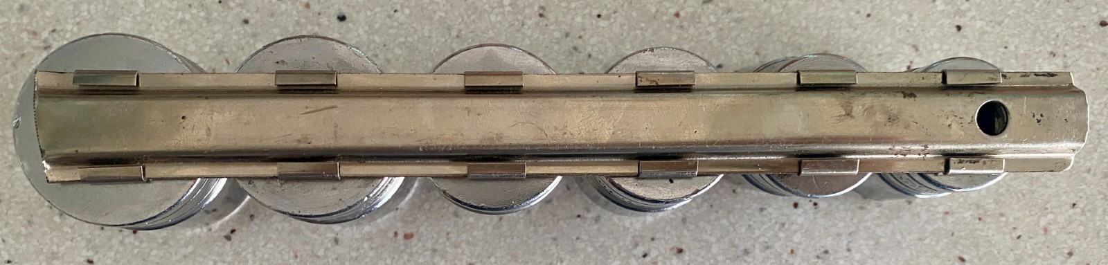 Snap-On USA 1/2 Drive 6 Point Socket Lot Set of 6 Used