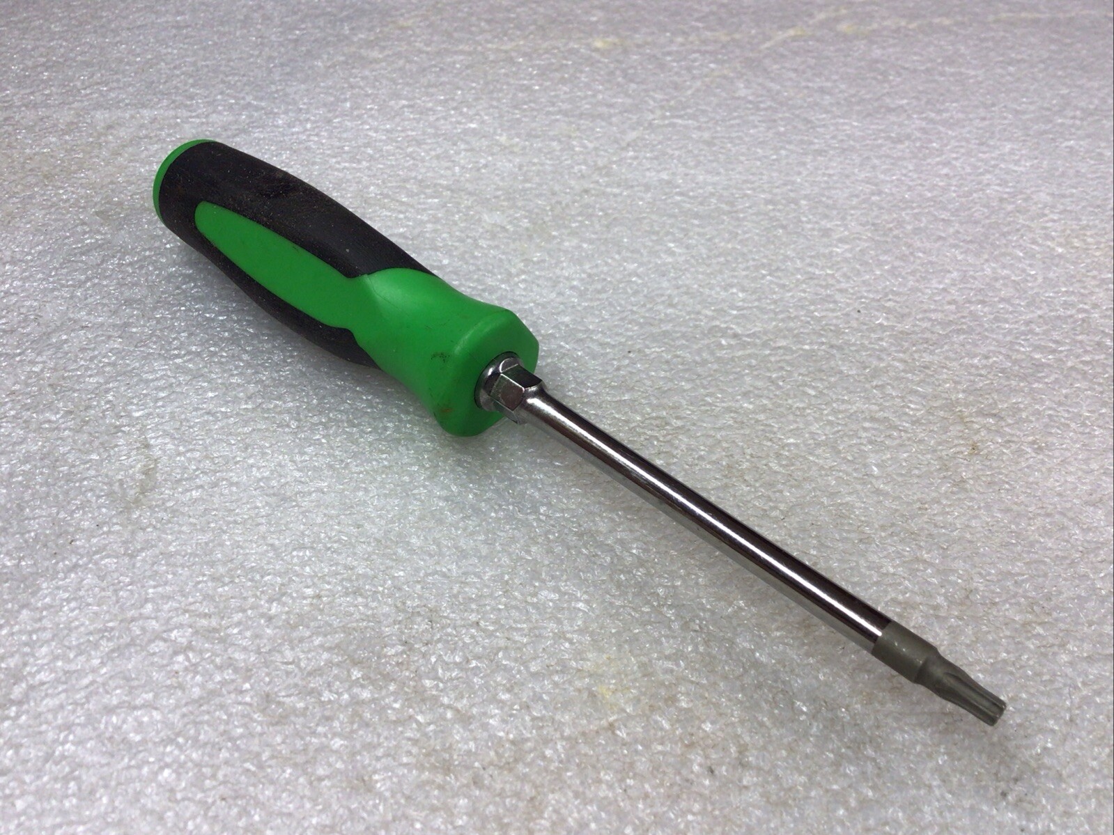Snap-on#SGDT315BG – T15, Mini Torx Driver With Green Soft Grip Handle-USA- NICE-