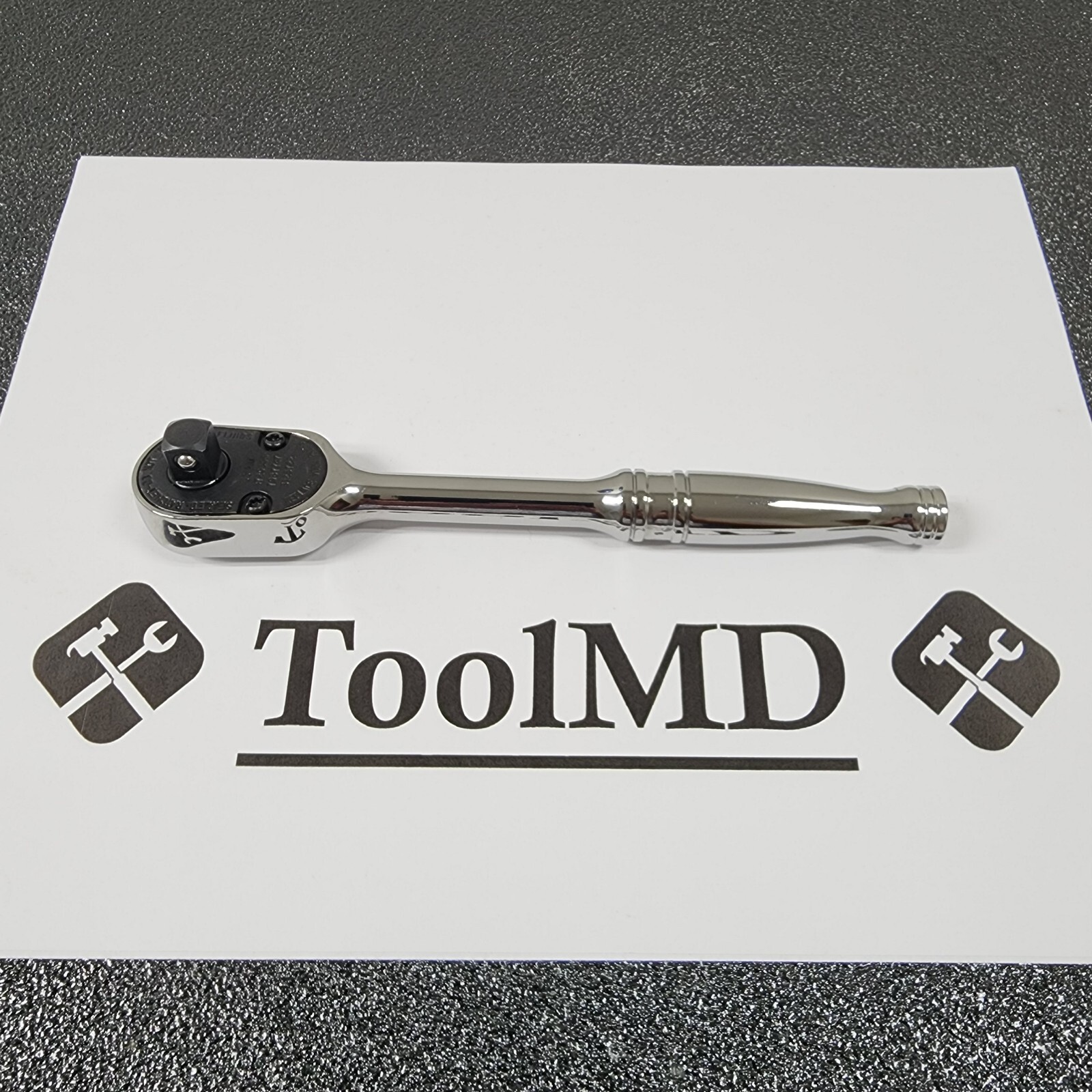 Snap-on Tools USA NEW 3/8″ Drive Chrome Standard Fixed Head Ratchet F80