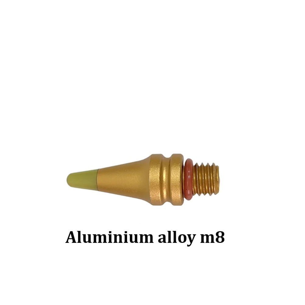 Dent Repair Tool 2PCS Aluminium Alloy M8 Blend Hammer Tips for PDR Applications
