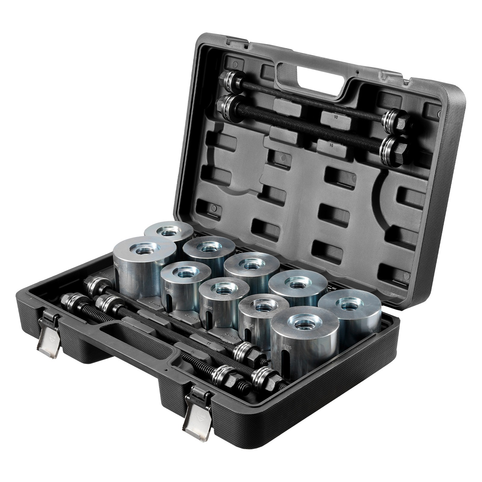 VEVOR Pull and Press Sleeve Kit Bush Bearing Removal Insertion Tool Set 27 PCS
