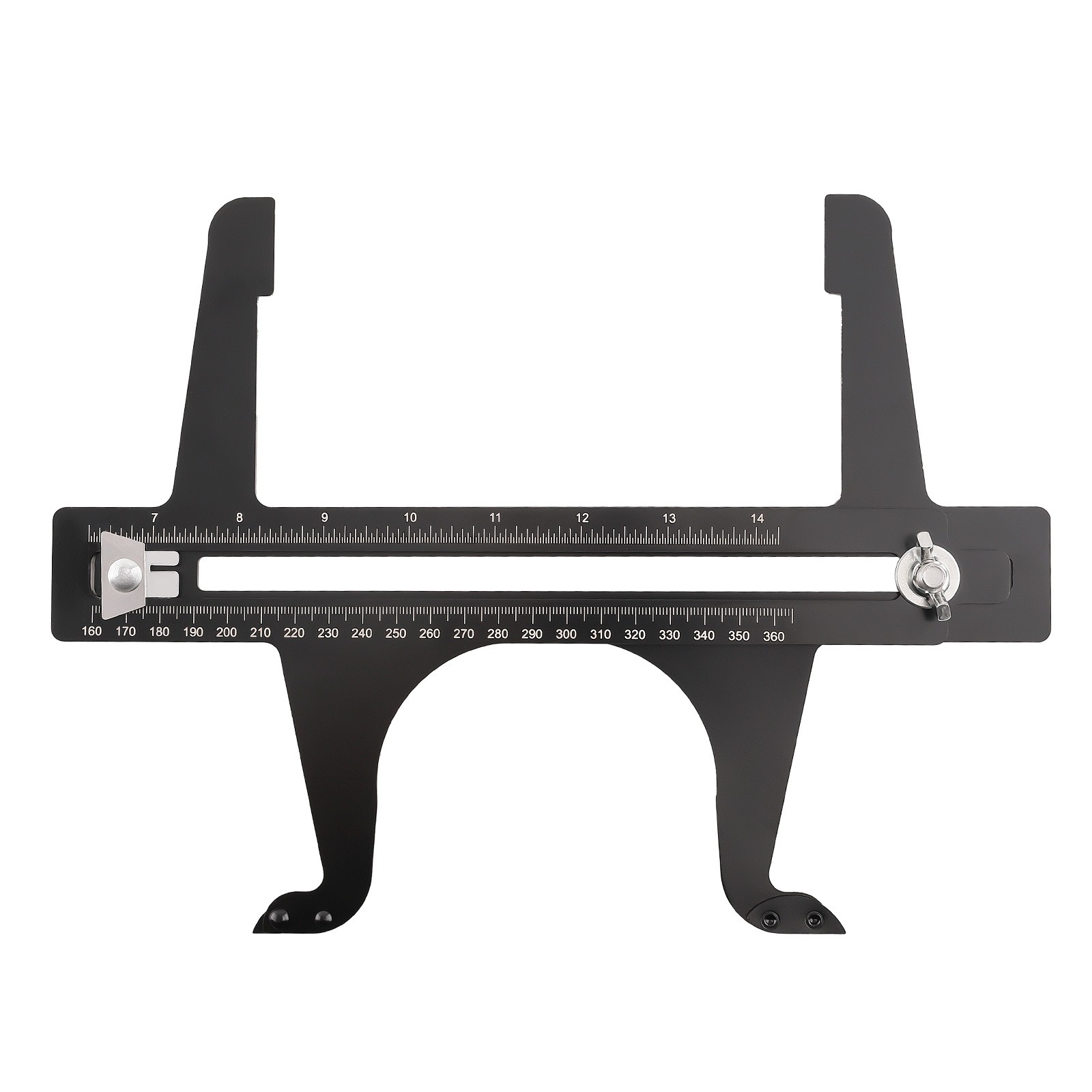 Brake Measuring Tool 6-1/2 to 14-1/4 inches Brake Resetting Gauge Tools