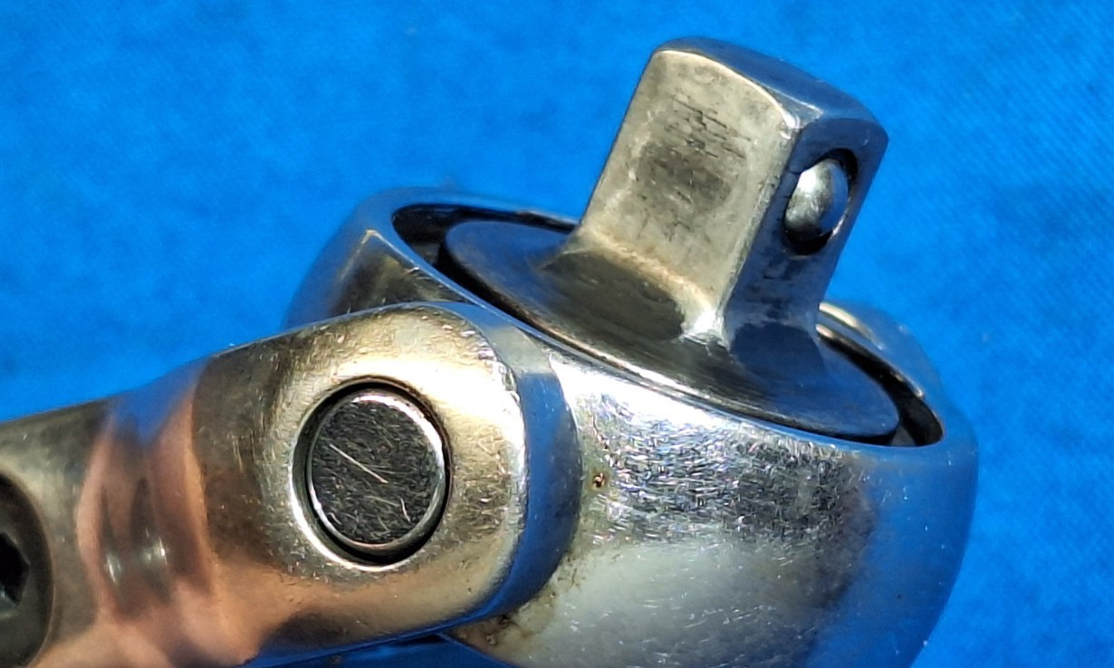 1987 Snap-On F748 10″ long swivel head 3/8″ drive ratchet