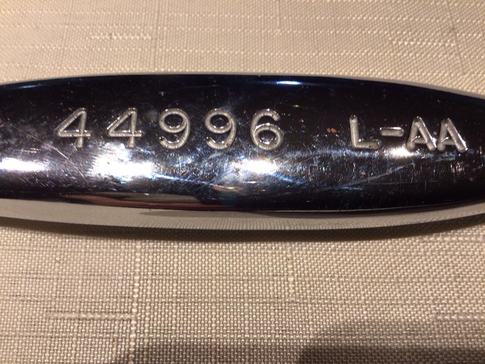 Sears Craftsman Thin Profile Ratchet 1/2” Drive 44996 L-AA Polish