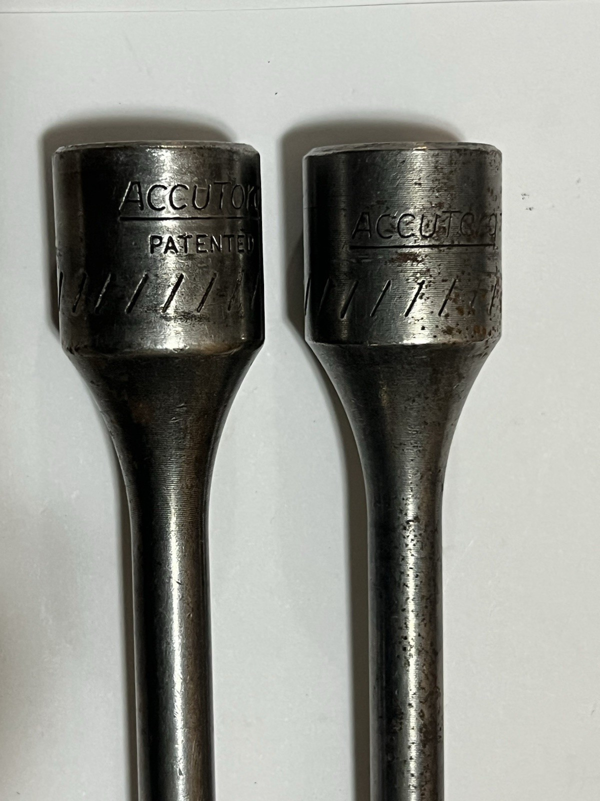 Accutorq Wheel Lug Nut Torque Impact Stick 2 pc Set 3/4 19mm 13/16 x 100 Ft/Lb