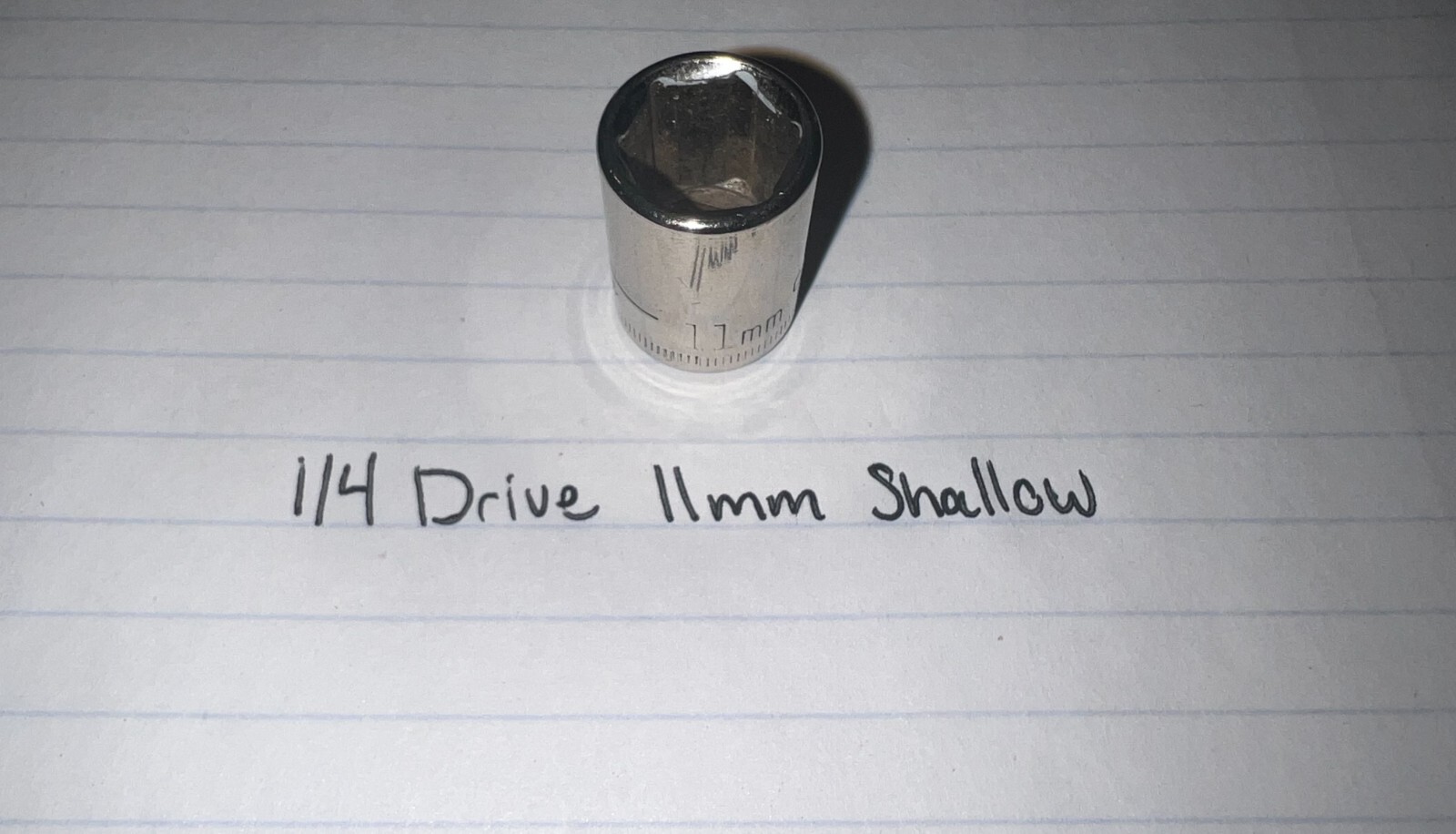 Craftsman USA 1/4″ Dr – SAE and Metric Shallow Socket 6 and 12 Point Pick Sizes!