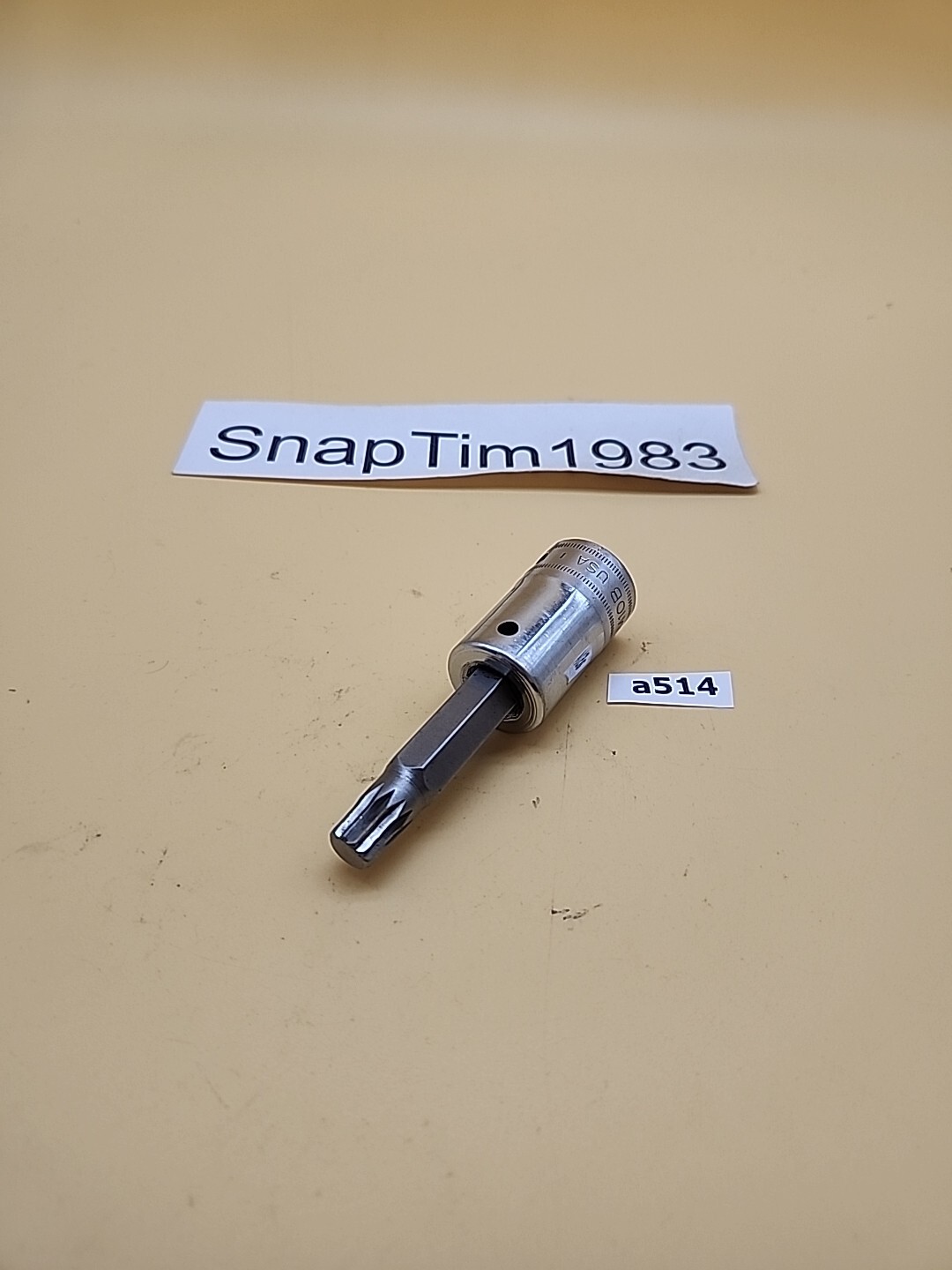 Snap-On Tools STSM10B 1/2″ Drive 10mm Triple Square Socket USA