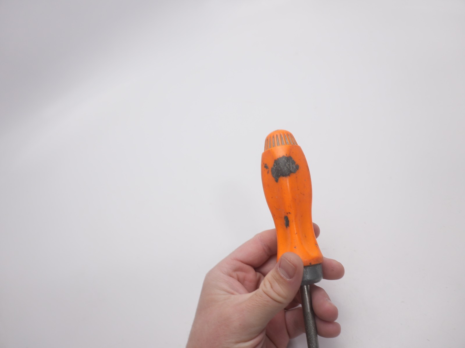 Snap-on Tools USA ORANGE USES! Hard Handle Ratcheting Screwdriver
