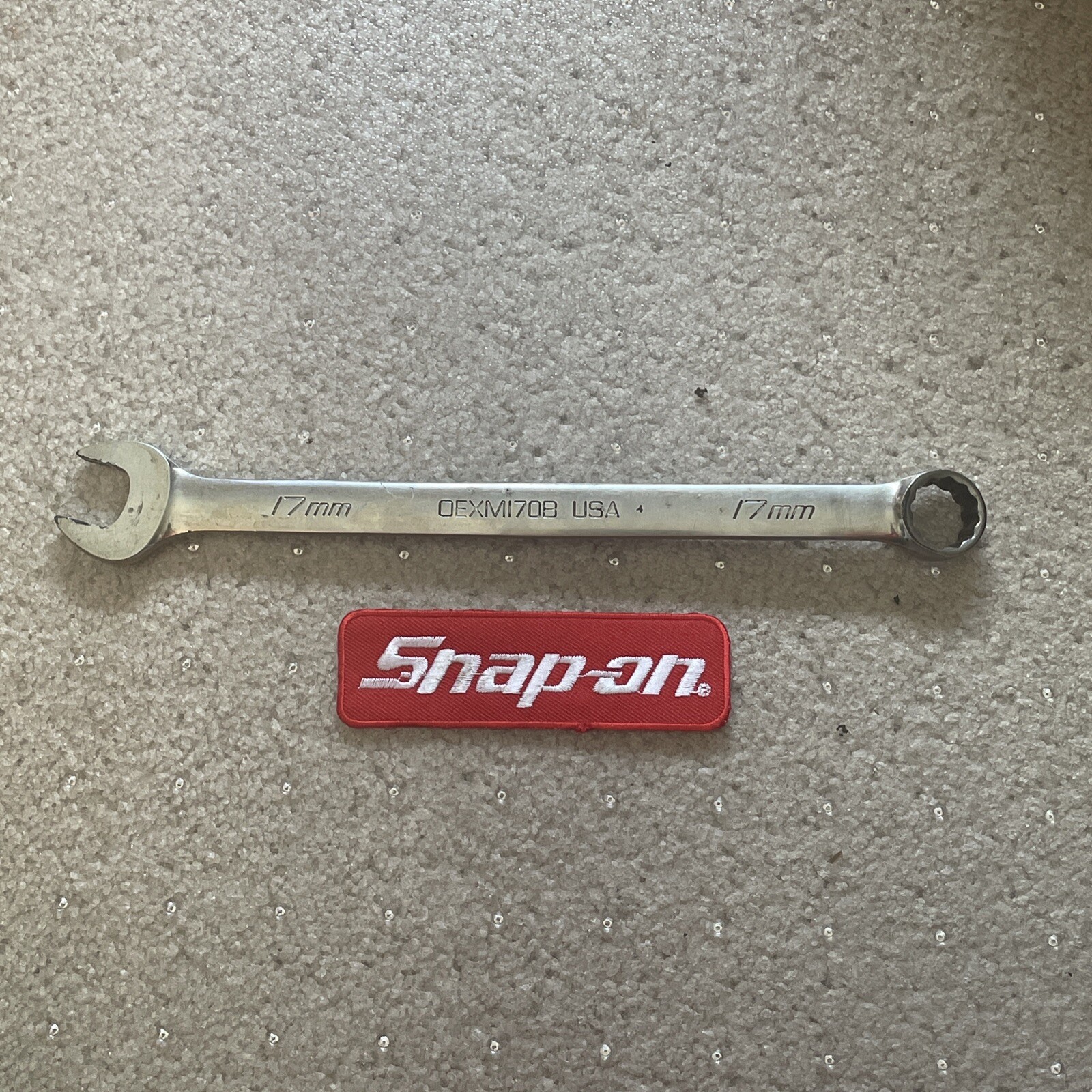 Snap-On Tools OEXM170B 17mm 12-Point Combo Wrench 🇺🇸
