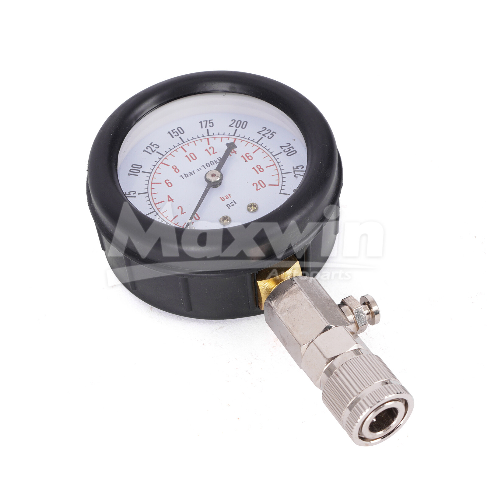 8x Petrol Engine Cylinder Compression Tester Kit Auto Tool Gauge