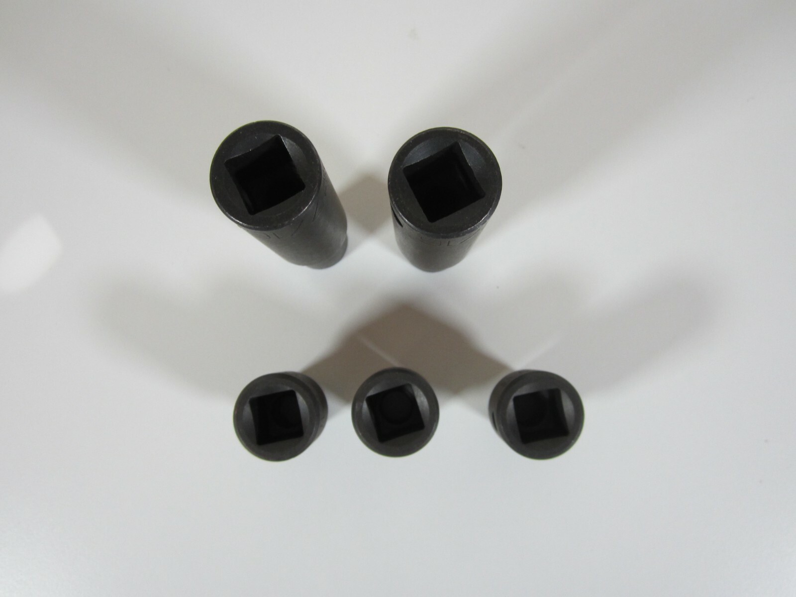 WRIGHT Sockets Impact 5ea 7/16, 1/2″-drive 2ea deep 12point / 3ea shallow 6point