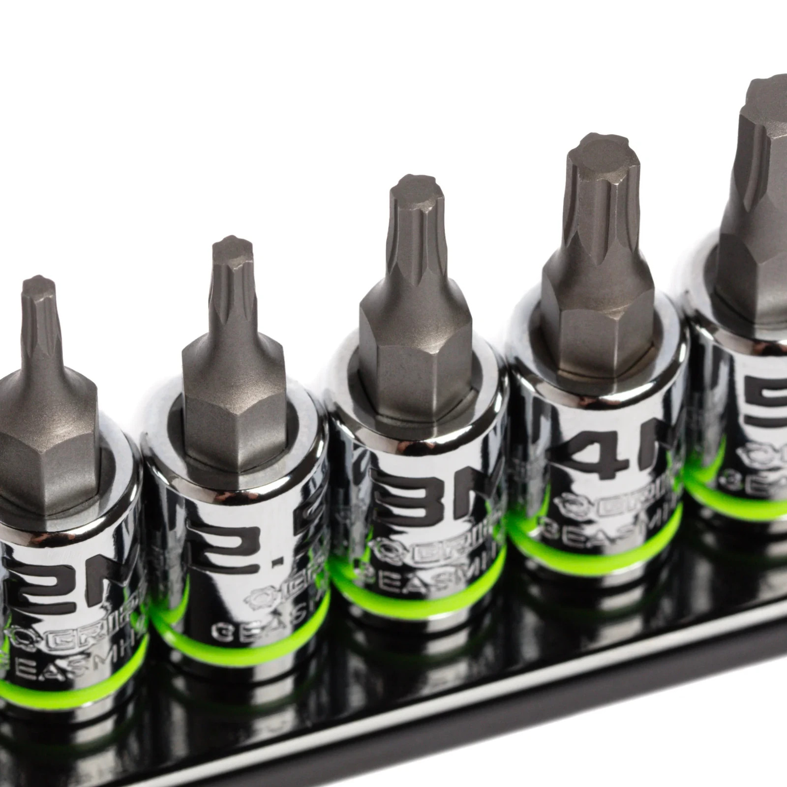 GripEdge Tools RPT Hex Driver Set 11pc SAE & 8pc Metric 1/4»dr + 9pc Star Set
