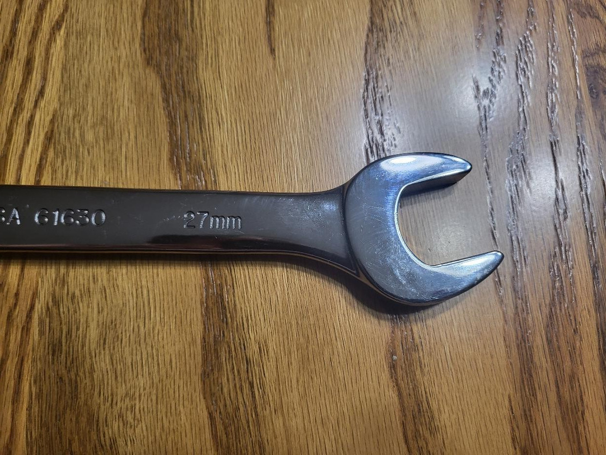 Unused KD Metric 27 MM x 30 MM Double Open-End Wrench ★ Made in USA ★