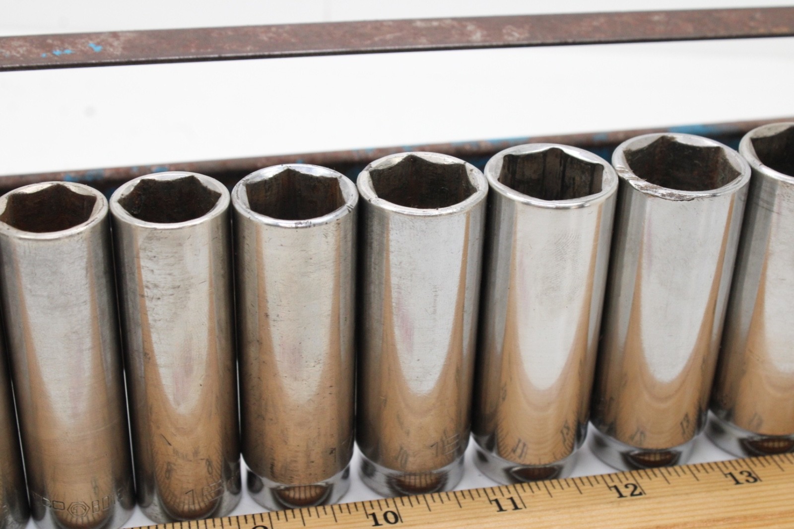 Matco BD6M6-BD23M6 6-23mm 3/8″ Drive 6 Point Metric Chrome Deep Socket Set USA