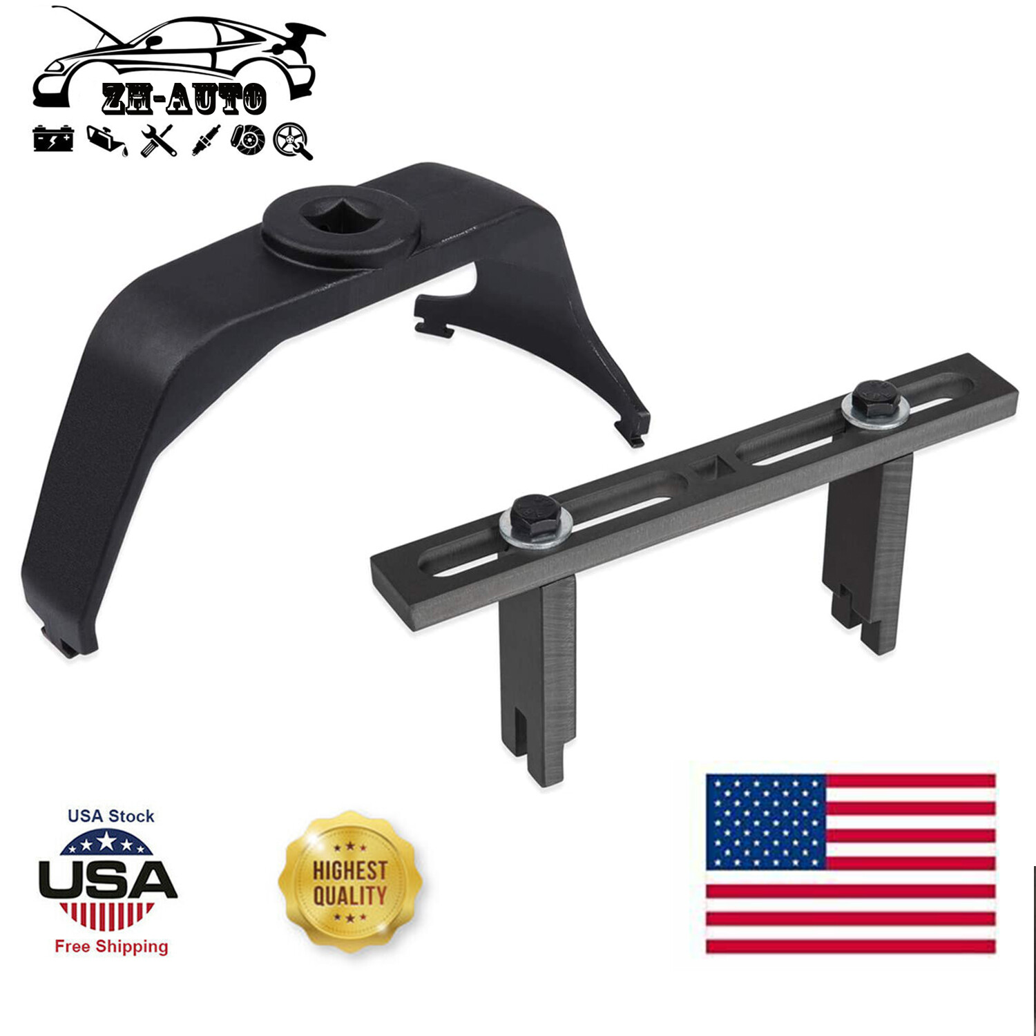 Universal Fuel Tank Lock Ring Tool Fuel Sender Tank Lid Remover for Ford Chrysle