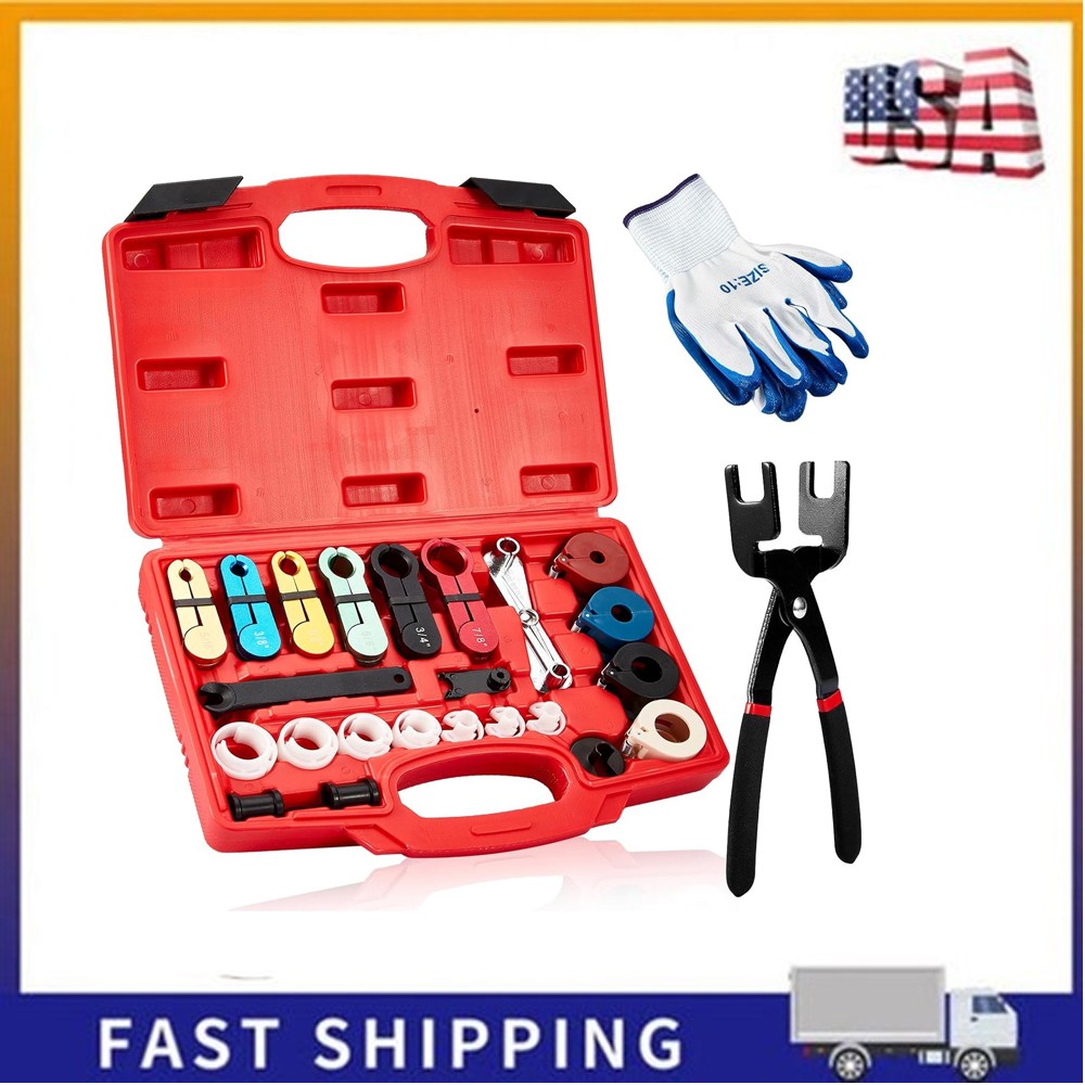 Fuel Line Disconnect Tool Set 22pcs Master Quick Disconnect Tool Kit for Auto