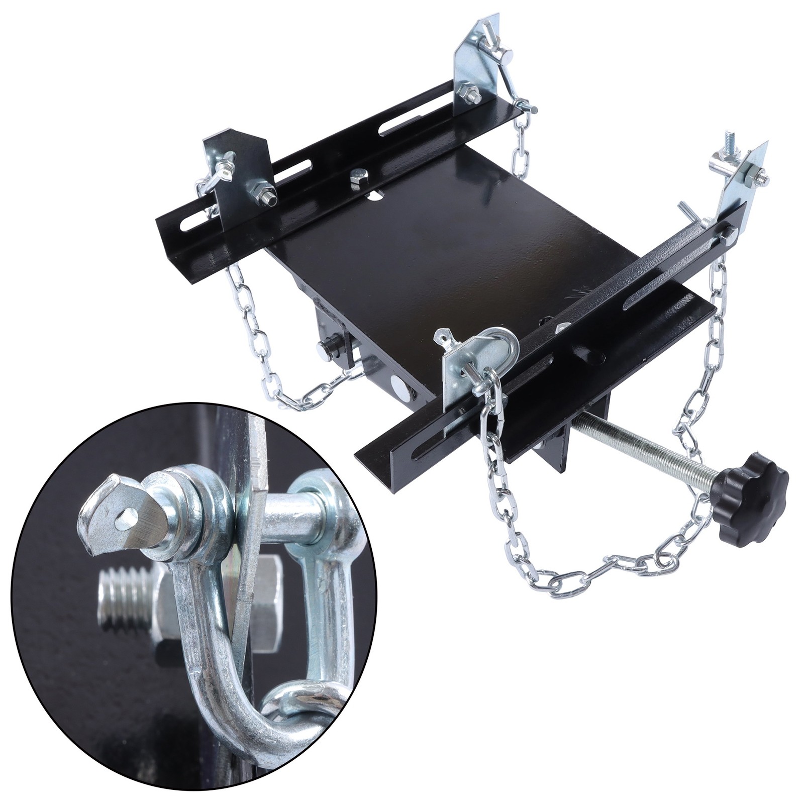 1/2 ton 1100lbs Transmission Floor Jack Adapter For Vehicle Repair