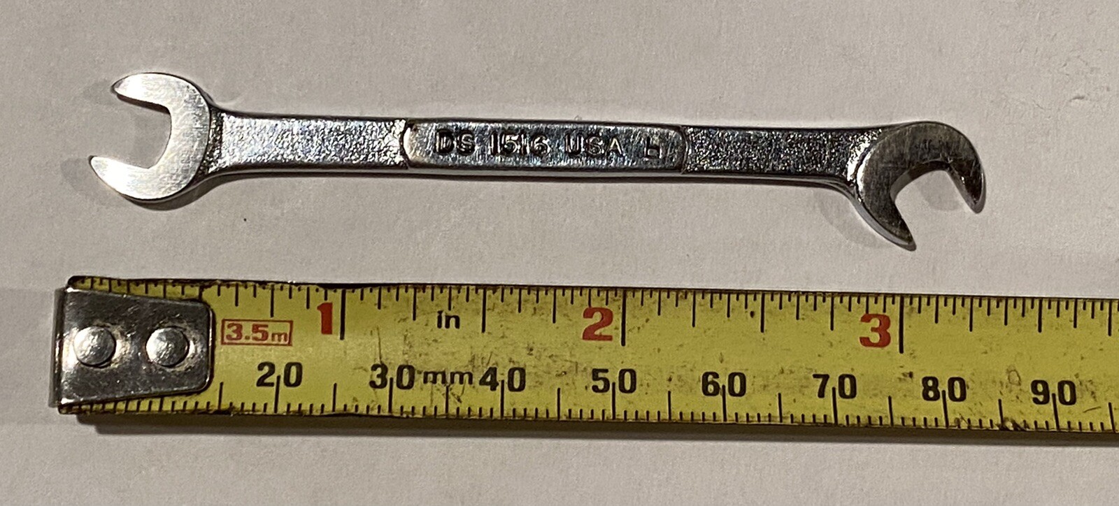 Snap-On Tools USA 15/64″ 1/4″ SAE Open End Offset Ignition Wrench DS1516