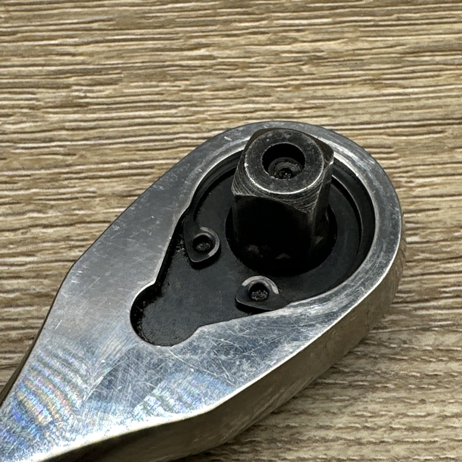 Husky Ratchet 107 385 3/8″ Drive Full Polish