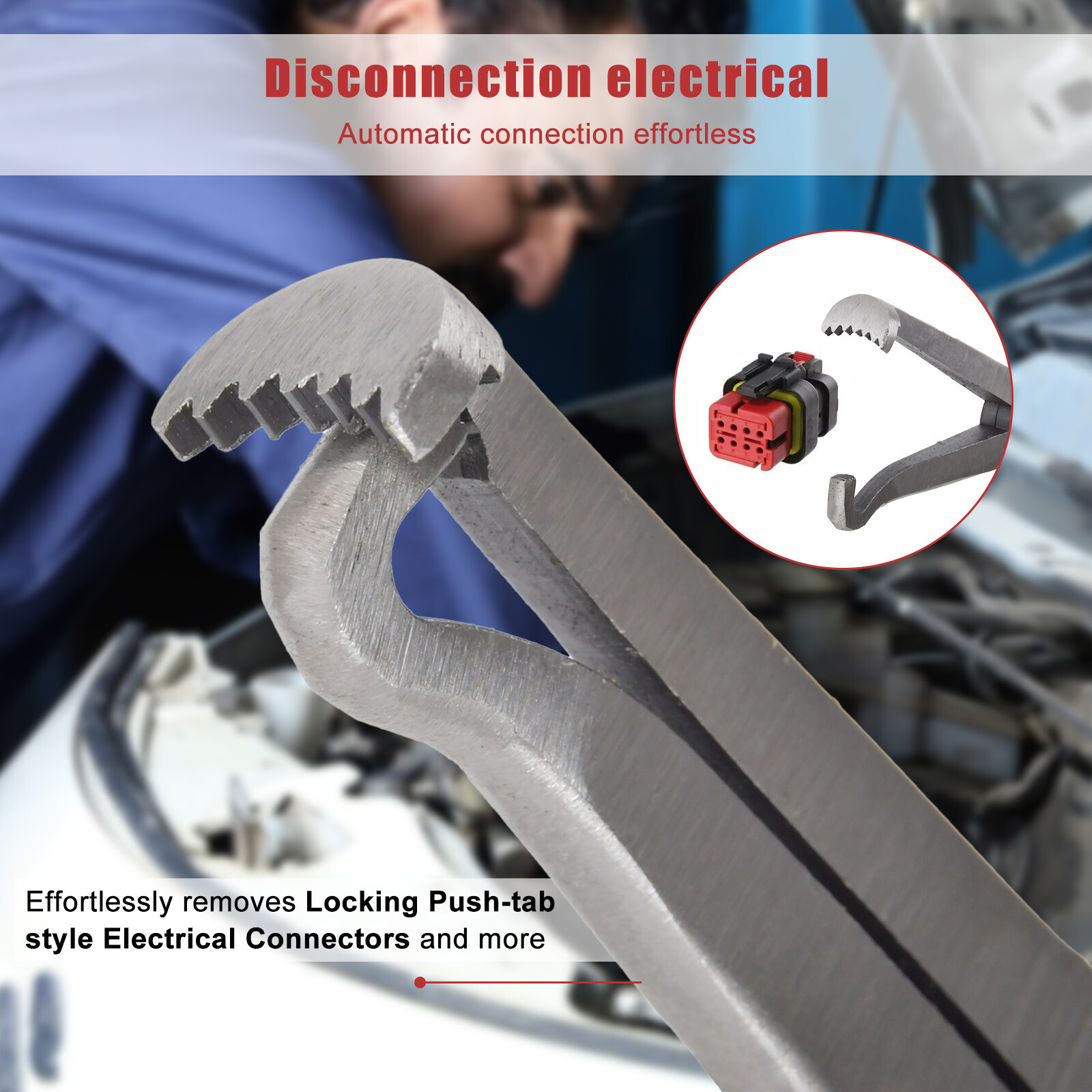 Electrical Disconnect Pliers Automotive Connector Pliers Terminal Removal Tool