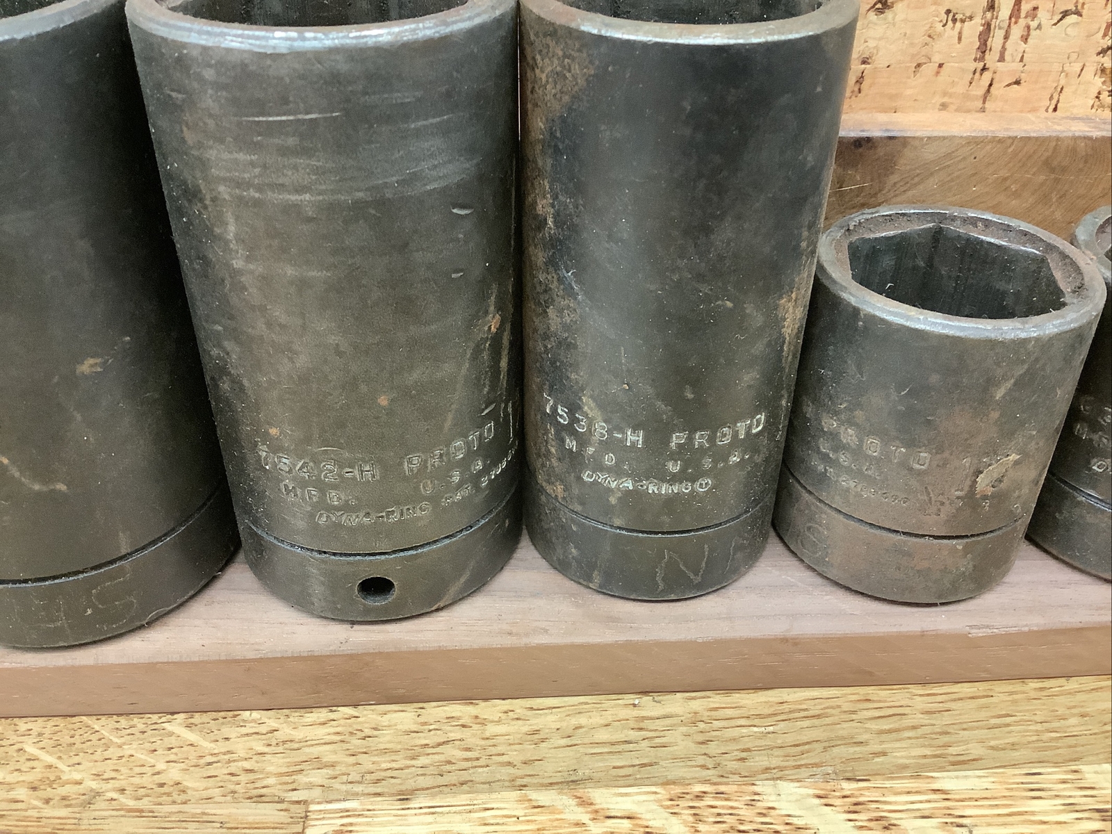 Proto Socket Lot -Drive 6 point See Description For Sizes.