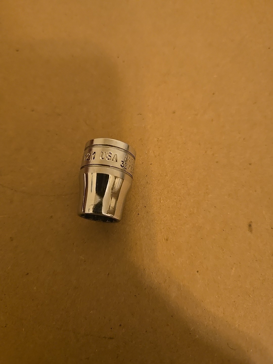 Snap On 3/8″ Drive 3/8″ 12PT SAE Shallow Chrome Socket USA F121