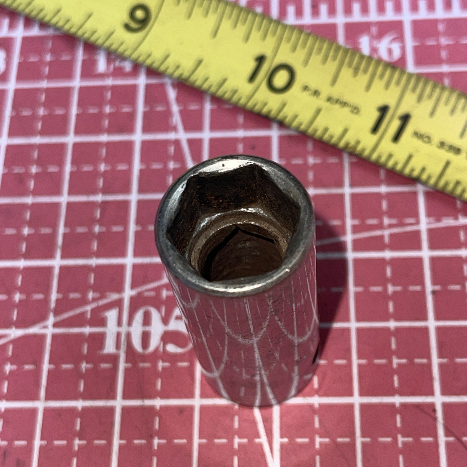 Mac USA XD186 9/16 In SAE 3/8 Drive Semi Deep 6 Point Socket 3/8” 9/16”