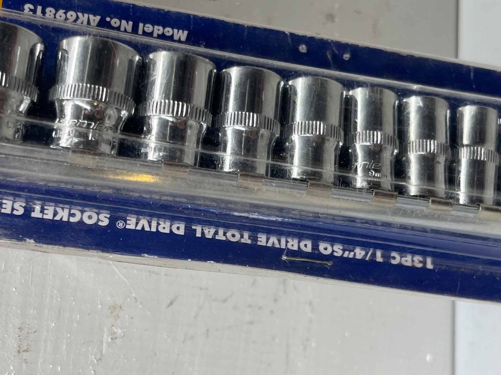 SEALEY 13PC SOCKET SET AK69813 4 4.5 5 5.5 6 7 8 9 10 11 12 13 14