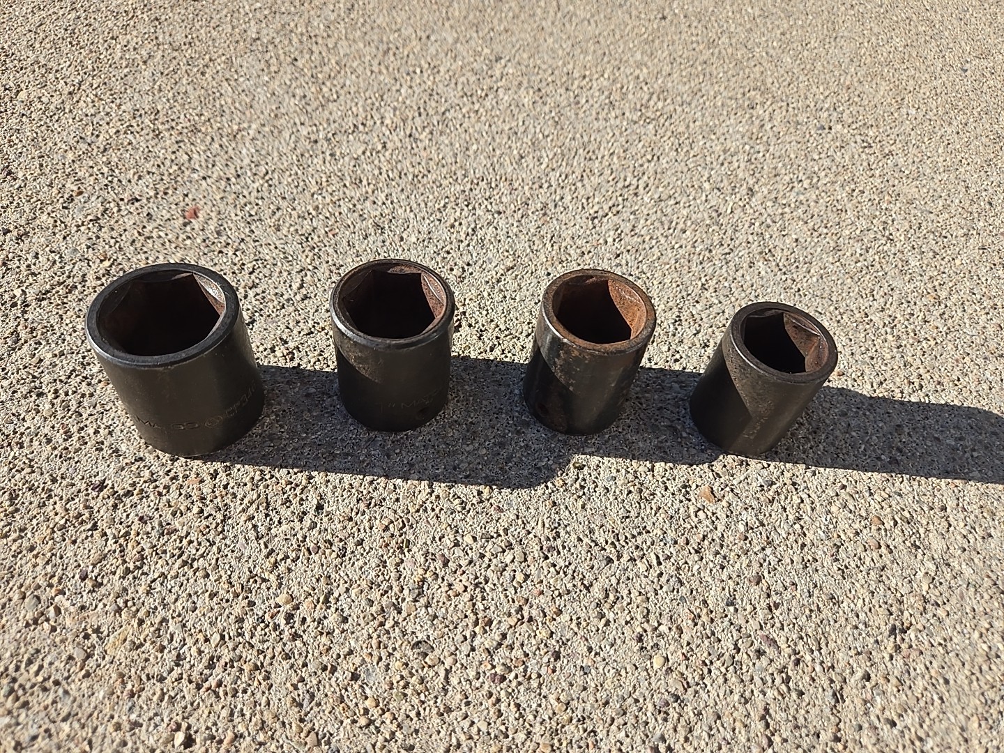 Matco Tools Impact Socket’s (4) 1/2″ Drive 6 Point CP346, CP326, CP306, & CP286!