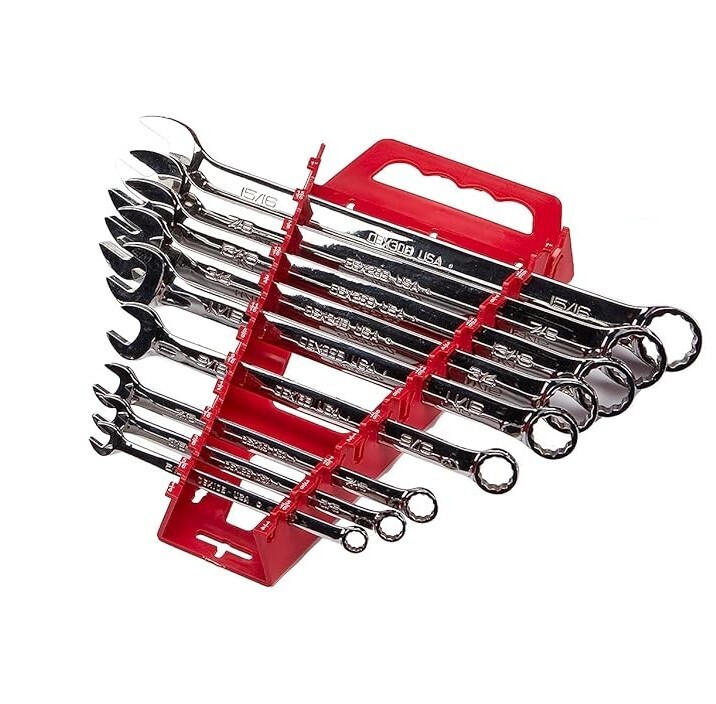 Hansen Wrench Organizer Tray Rack Holder SAE Standard Inch MADE IN USA Quik-Pik