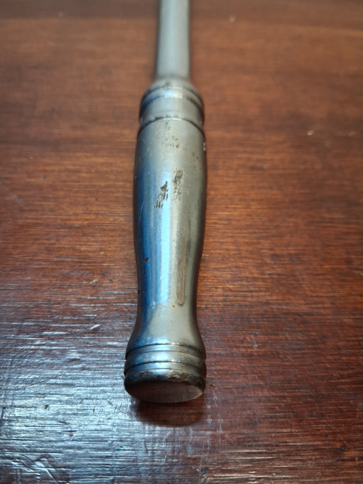 Snap On F731 3/8″ Drive Flex Head Ratchet USA 11″ Long Chrome Vintage USA 🇺🇸