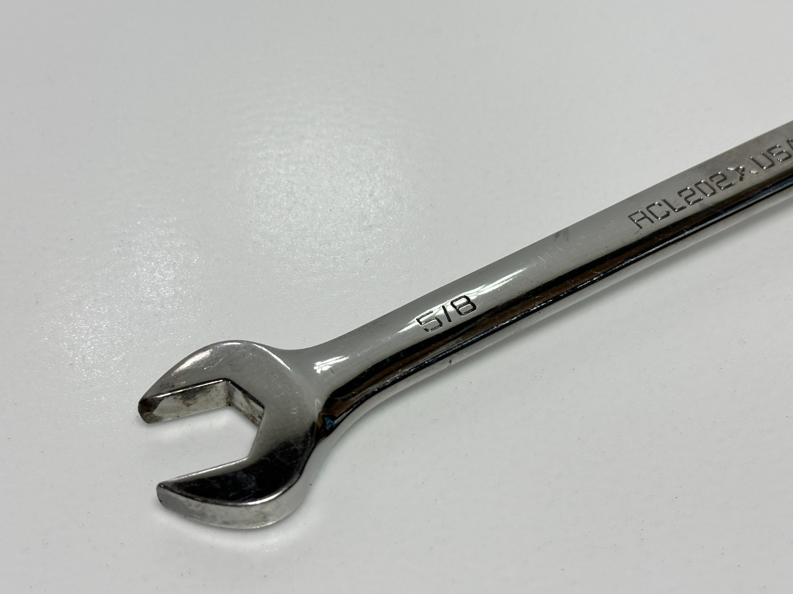 Matco Tools USA RCL202 5/8″ Long Chrome Combination Wrench, 12 Point