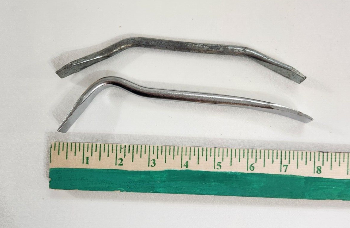 K-D USA 287 L Chrome Shiny Brake Adjusting Tool & Unbranded w Patina Lot of 2