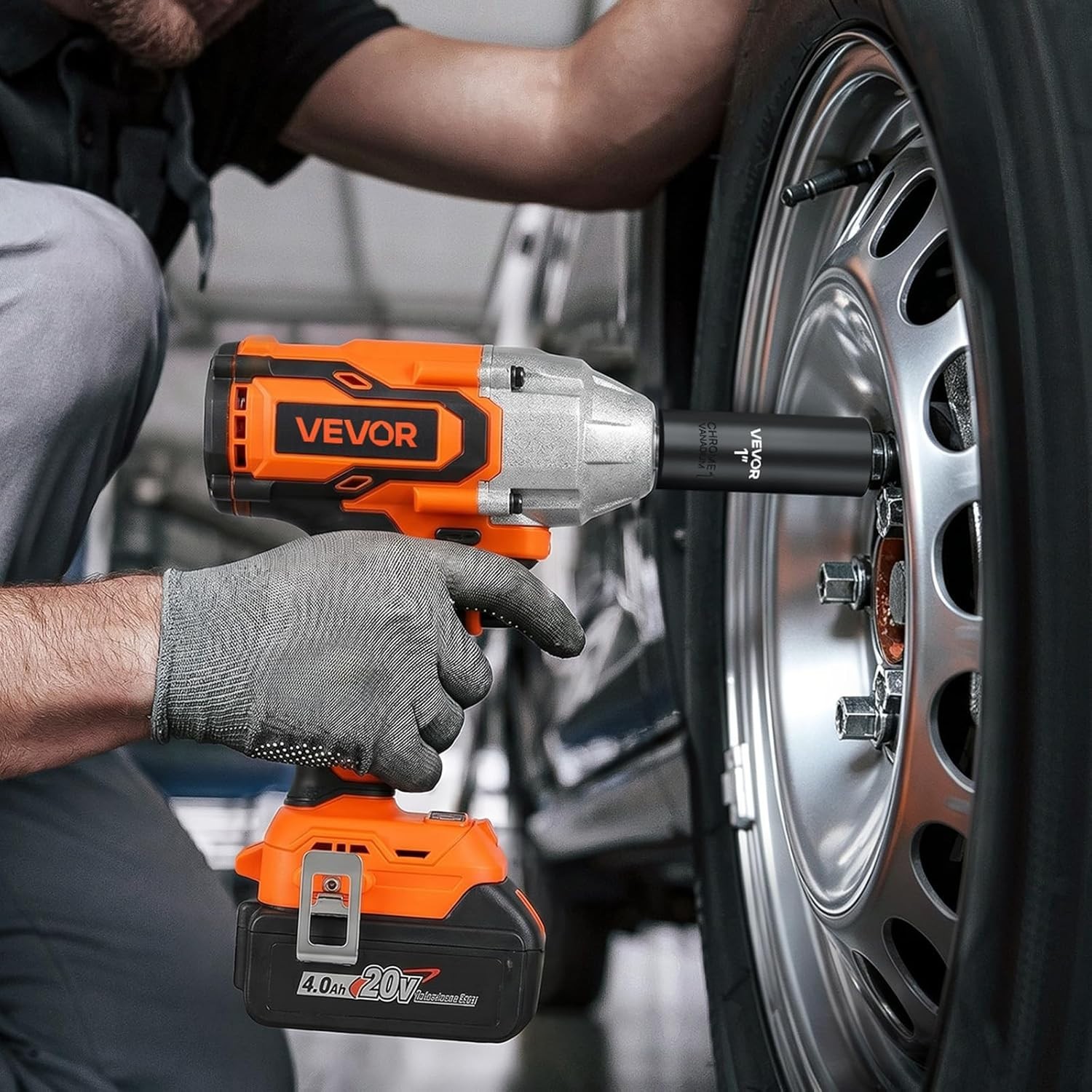 Rugged 1/2″ Drive Impact Socket Set, Easy-to-Read Markings