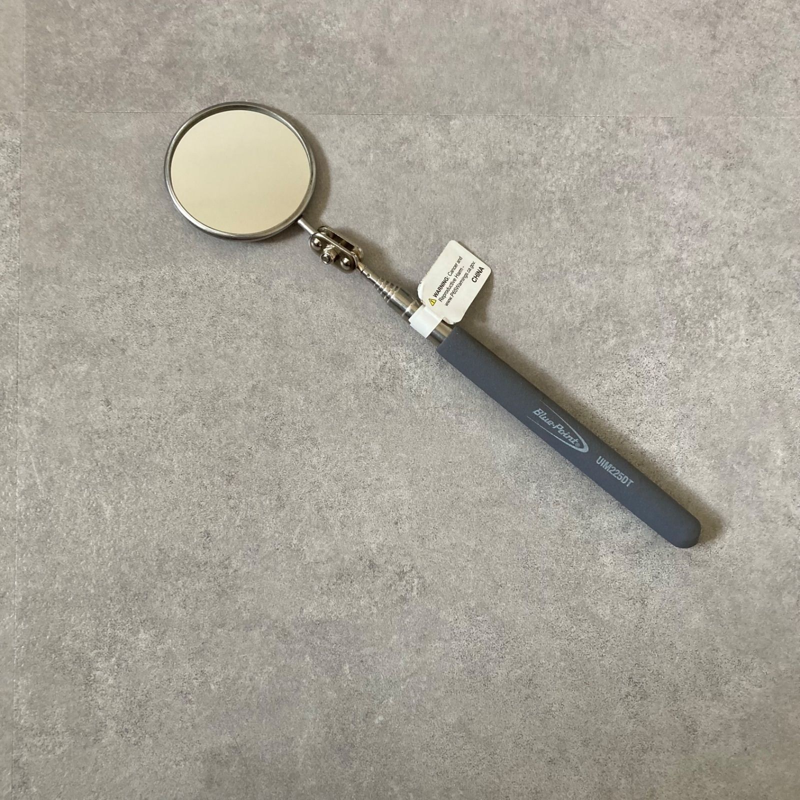 Blue Point UIM225DT Telescoping Inspection Mirror Gray 2-1/4″ dia. Mirror Head