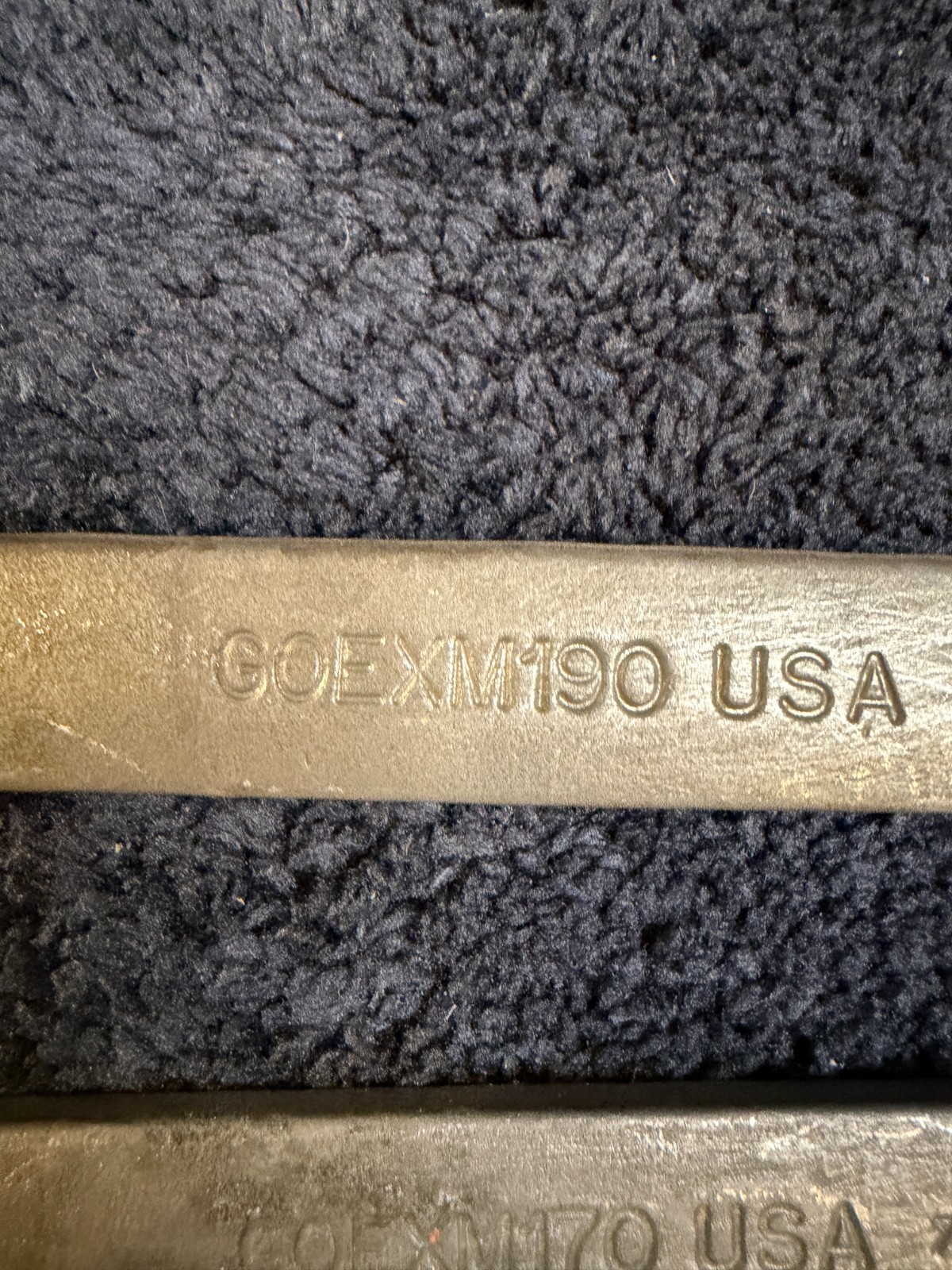 Snap-on 5 Piece Combination Wrench Set, GOEX See description for sizes. USED