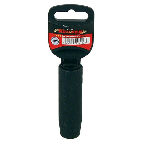 Socket 1/2″ Drive 13mm Deep Impact 6 Point Single Hex Design Neilsen CT3166
