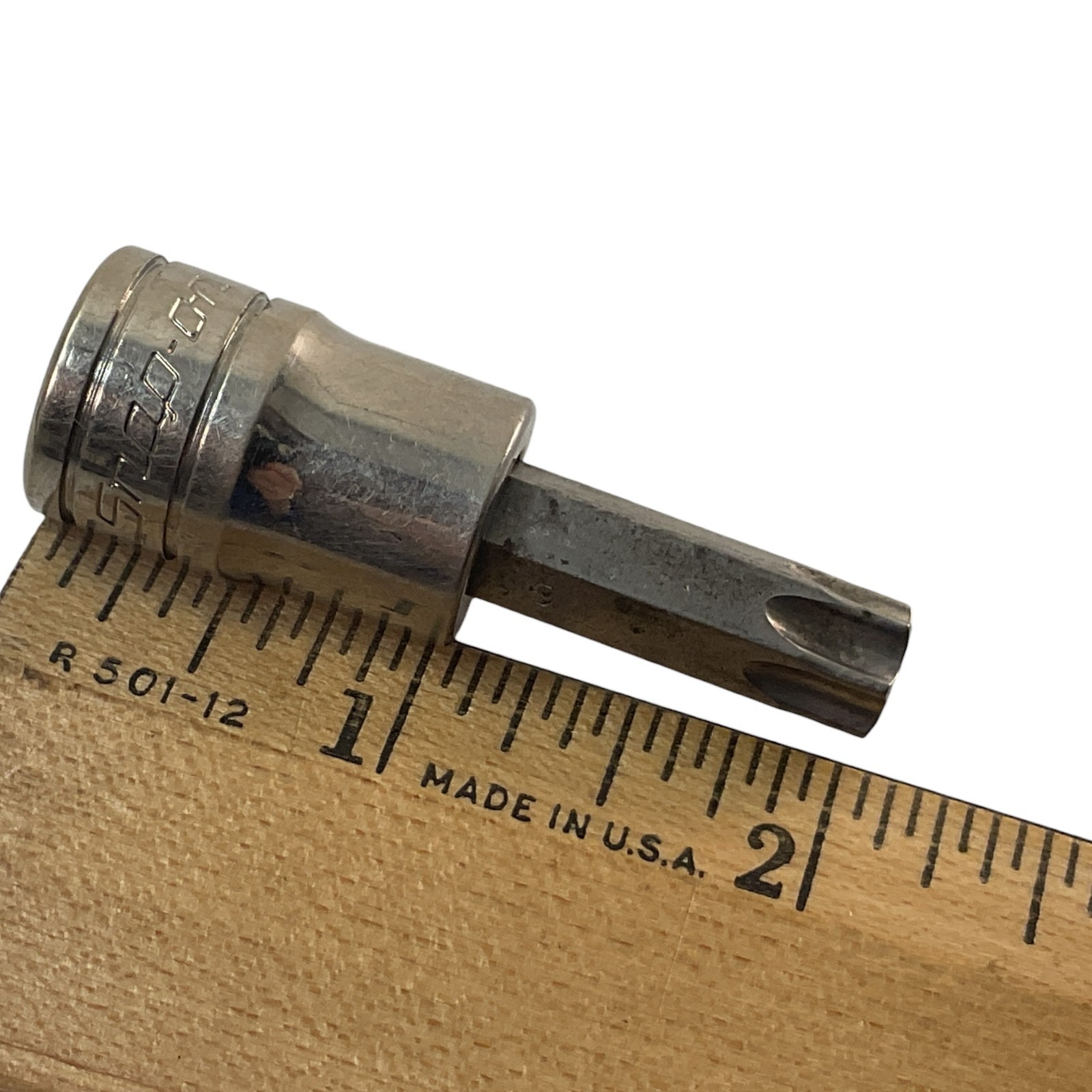 Snap-On Torx Bit Socket T50 FTX50E 3/8″ Drive Sold As Pictured Mechanic Tool USA