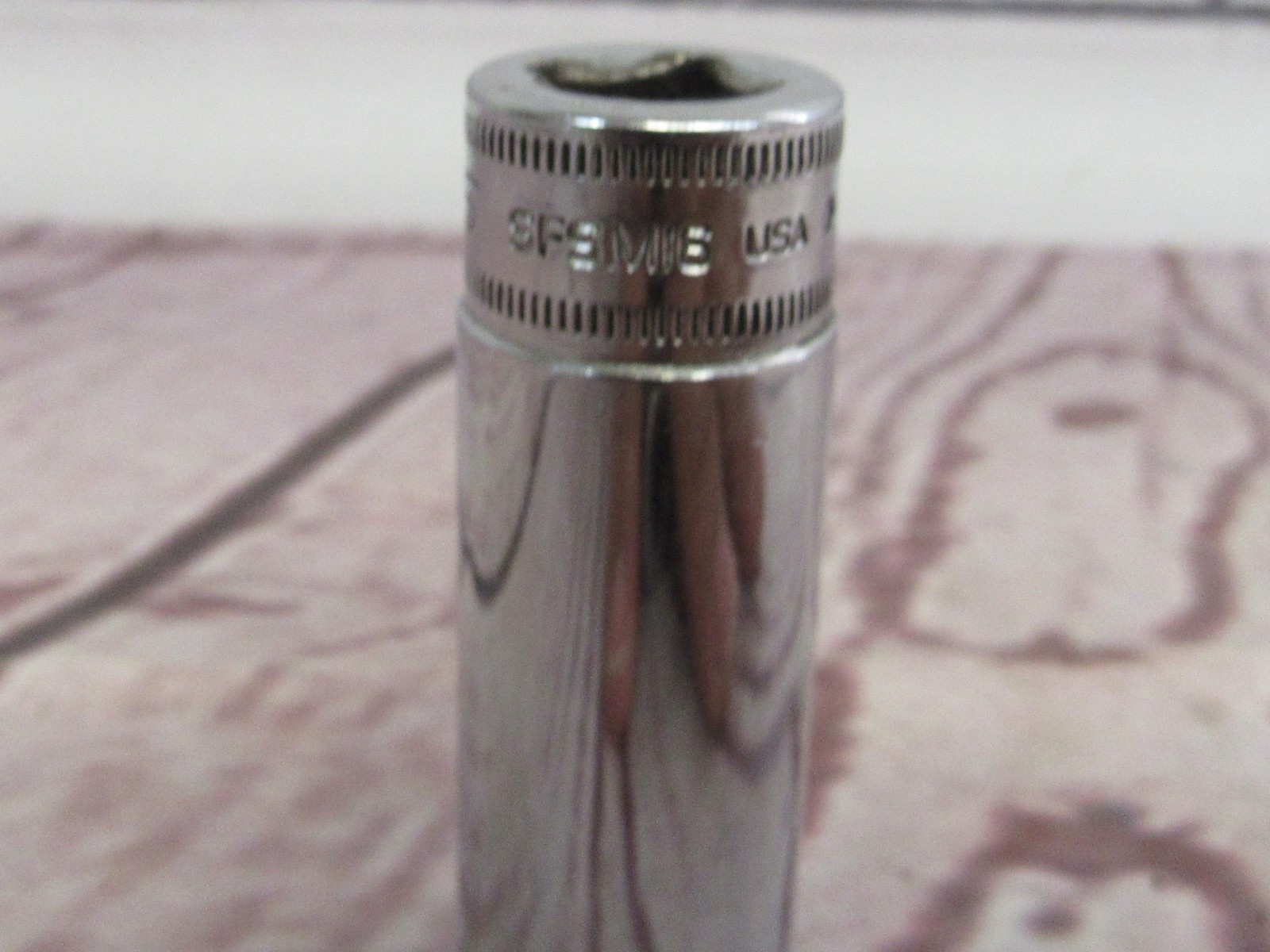 Snap-on 3/8″ Drive 6pt Metric 7pc Deep Sockets 8-10mm, 15,16,18, &19mm SFSM USA