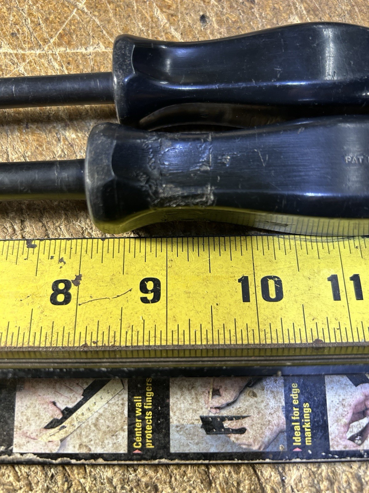 Snap-On NDDM70 7MM & NDDM100 10MM Black 6pt Hollow Nut Drivers