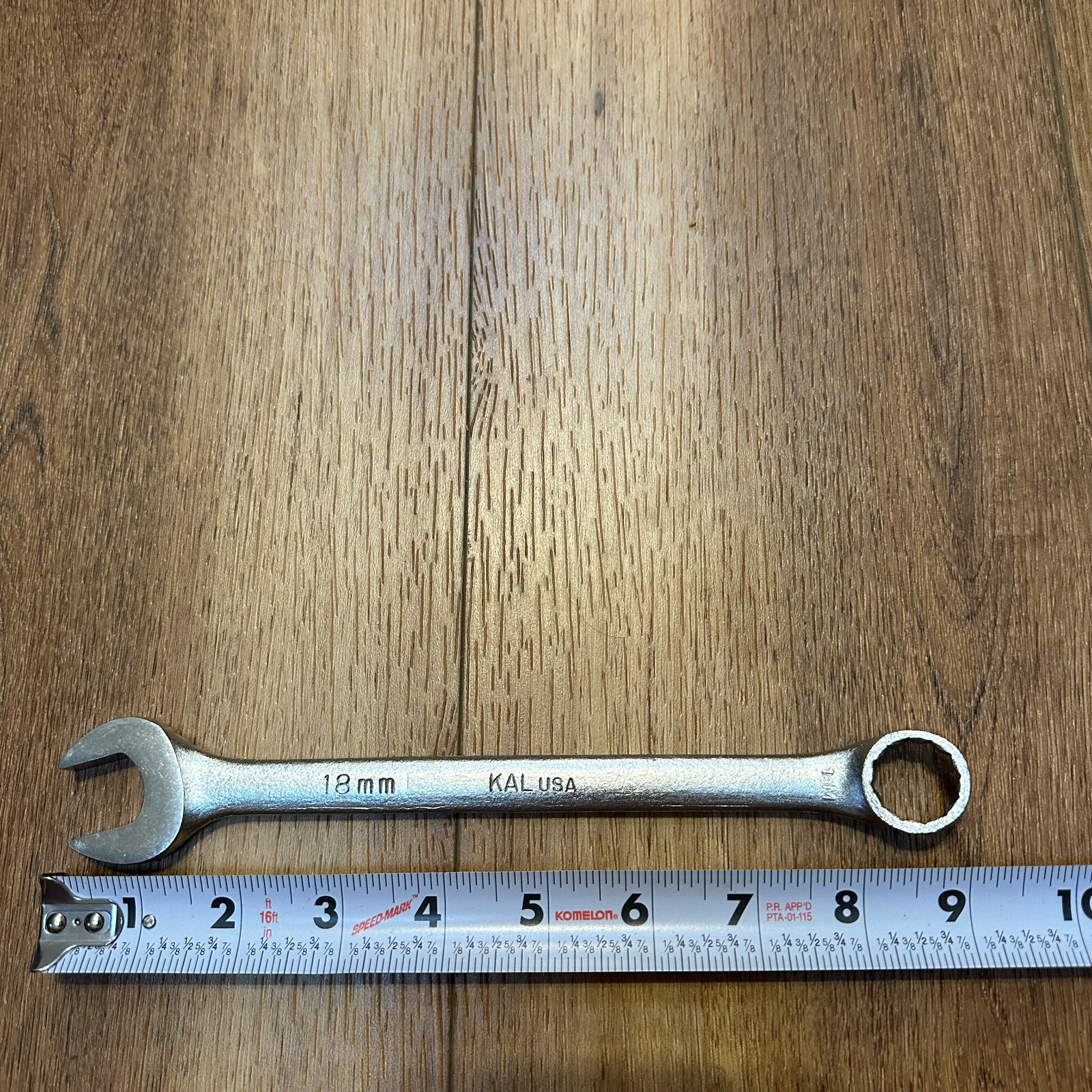 KAL 18MM Metric Combination Wrench 12 Point USA