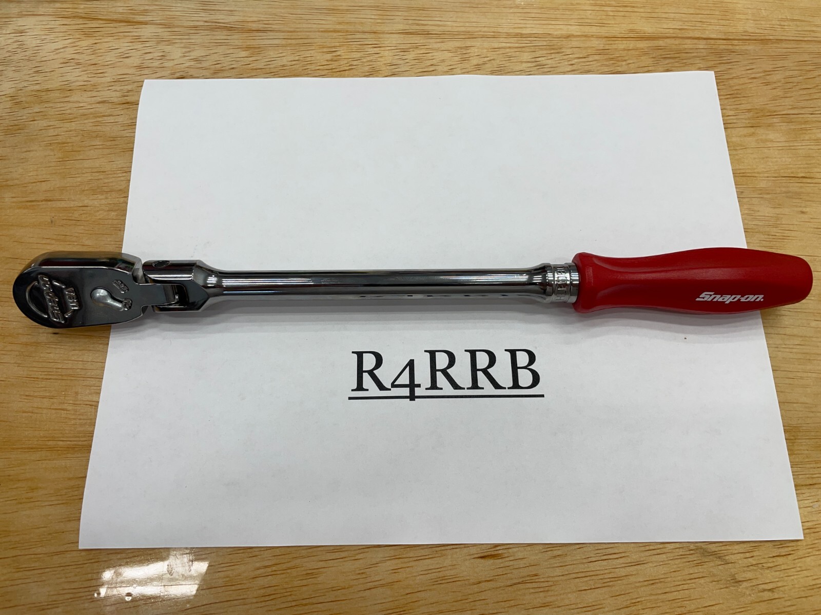 Snap-on Tools USA NEW CLASSIC RED 3/8″ Drive HARD Flex Head Ratchet FHLFD80AR