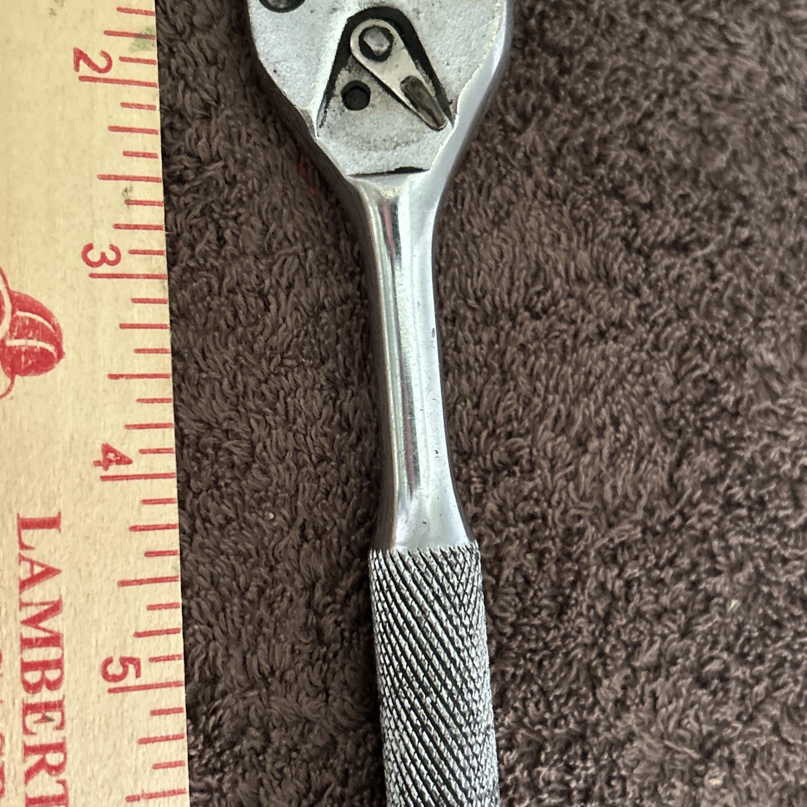 Vintage Proto 3/8″ Drive Pear Head Ratchet 5249 Made in USA Preowned