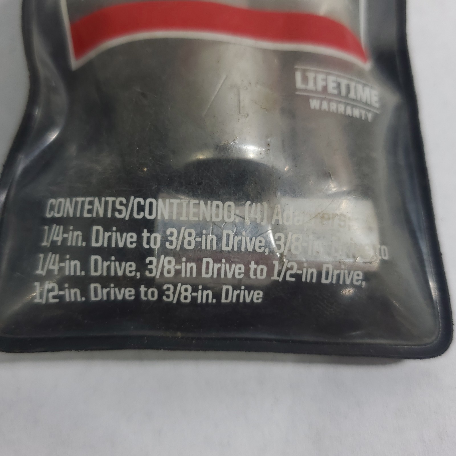Craftsman 4-pc. Adapter Set 4235 1/4×3/8 3/8×1/4 3/8×1/2 1/2×3/8 NOS