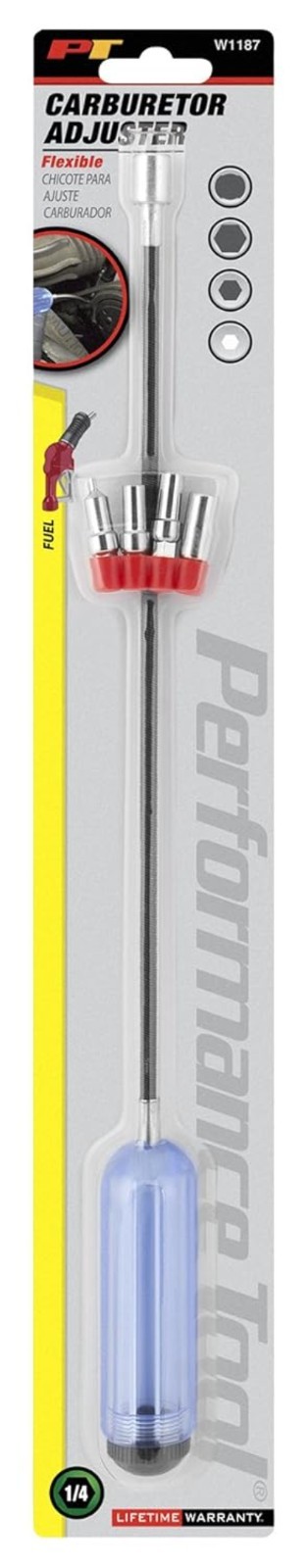 W1187 Carburetor Adjuster Tool – Flexible Access and Secure Grip for Efficiency